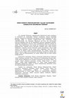 Research paper thumbnail of Dede Korkut Hikâyeleri'nde "Allah" Kavramını Karşılayan Kelimeler Üzerine