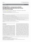 Research paper thumbnail of Nursing students' communication attitudes: the effectiveness of an educational intervention and clinical-internships