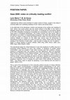 Research paper thumbnail of Gaza 2009: notes on critically reading conflict