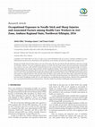 Research paper thumbnail of Occupational Exposure to Needle Stick and Sharp Injuries and Associated Factors among Health Care Workers in Awi Zone, Amhara Regional State, Northwest Ethiopia, 2016