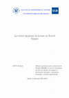 Research paper thumbnail of Les textes égyptiens du Levant au Nouvel Empire (MA thesis in Ancient Oriental Languages, Université libre de Bruxelles, 2012 [French])