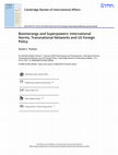 Research paper thumbnail of Boomerangs and Superpowers: The "Helsinki Network" and Human Rights in U.S. Foreign Policy