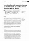 Research paper thumbnail of La antigüedad de la ocupación humana en el centro-oeste del Chubut: nuevos datos del valle del Genoa