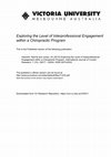 Research paper thumbnail of Exploring the level of inter professional engagement within a chiropractic program