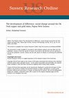 Research paper thumbnail of The development of difference Social change around the Ok Tedi Copper and Gold Mine, Papua New Guinea