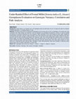 Research paper thumbnail of Under Rainfed Effect of Foxtail Millet [Setaria italica (L.) beauv] Germplasms Evaluation on Genotypic Variance, Correlation and Path Analysis