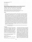 Research paper thumbnail of Phytoremediation potential of Eichhornia crassipes for the treatment of cadmium in relation with biochemical and water parameters