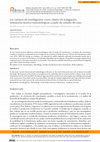 Research paper thumbnail of Los campos de investigación como objeto de indagación: reflexiones teórico-metodológicas a partir de estudio de caso