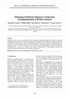 Research paper thumbnail of Ethological Model for Diagnosis of Infectious Encephalomyelitis in Broiler Chickens