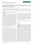 Research paper thumbnail of Clinical Trial Endpoints and Their Clinical Meaningfulness in Early Stages of Alzheimer's Disease