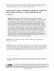 Research paper thumbnail of Ironic Narrative Agency as a Method of Coping with Trauma in the Diary-Memoir of Margit K., a Female Holocaust Survivor