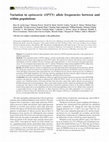 Research paper thumbnail of Variation in optineurin (OPTN) allele frequencies between and within populations