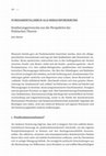 Research paper thumbnail of Fundamentalismus als Herausforderung. Sondierungsversuche aus der Perspektive der Politischen Theorie