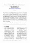 Research paper thumbnail of A survey of Attacks on VoIP networks and Countermeasures