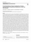 Research paper thumbnail of On the Misidentification of Species: Sampling Error in Primates and Other Mammals Using Geometric Morphometrics in More Than 4000 Individuals