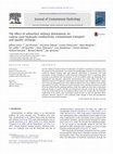 Research paper thumbnail of The effect of subsurface military detonations on vadose zone hydraulic conductivity, contaminant transport and aquifer recharge