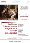 Research paper thumbnail of Journées d'étude « Les figures littéraires et leurs usages dans la tradition philosophique »