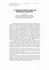 Research paper thumbnail of Tradução de HÖSLE, V. - "O TERCEIRO MUNDO COMO UM PROBLEMA FILOSÓFICO"