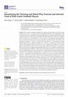 Research paper thumbnail of Quantifying the Training and Match-Play External and Internal Load of Elite Gaelic Football Players