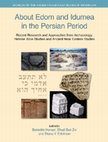 Research paper thumbnail of Hensel, B., 2022, Edom and Idumea in the Persian Period: An Introduction to the Volume. In: Hensel et al., About Edom and Idumea in the Persian Period. Equinox: Sheffield 2022, 1-9.