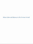 Research paper thumbnail of Hensel, B., 2022, The Complexity of a Site: “Edom” in the Persian Period from the Perspectives of Historical Research, Hebrew Bible Studies, and Ancient Near Eastern Studies. In: Hensel et al., About Edom and Idumea in the Persian Period. Equinox: Sheffield 2022, 13-47.