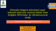 Research paper thumbnail of Chlorella vulgaris alleviates lead-induced testicular toxicity better than Zingiber officinale : an ultrastructural study