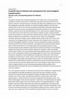 Research paper thumbnail of Draft: A specific view at Vietnam and consequences for socio-ecological transformation.  The EU is not a trustworthy partner for Vietnam.