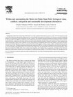 Research paper thumbnail of Within and surrounding the Morro do Diabo State Park: biological value, conflicts, mitigation and sustainable development alternatives