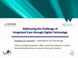 Research paper thumbnail of Addressing the challenge of integrated care through digital technology