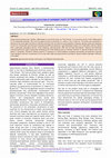 Research paper thumbnail of Gross Morphometric Features of the Epididymis in Adult Male Pakistani Goats (Capra hircus)