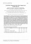 Research paper thumbnail of Crop Residues Management for Rice-Wheat Cropping System in Saline-Sodic Soil