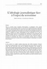 Research paper thumbnail of L’idéologie journalistique face à l’enjeu du terrorisme