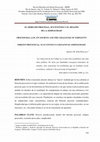 Research paper thumbnail of El Derecho procesal, sus fuentes y el desafío de la simplicidad