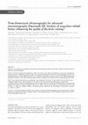 Research paper thumbnail of Three dimensional ultrasonography for Advanced Neurosonography (Neurosofe-3d). Analysis of Acquisition-Related Factors Influencing the Quality of the Brain Volumes