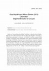 Research paper thumbnail of Oluz Höyük Kazısı Altıncı Dönem 2012 Çalışmaları Değerlendirmeler Ve Sonuçlar