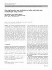 Research paper thumbnail of One-step formation and sterilization of gellan and hyaluronan nanohydrogels using autoclave