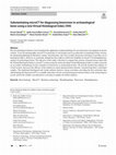 Research paper thumbnail of Substantiating microCT for diagnosing bioerosion in archaeological bone using a new Virtual Histological Index (VHI)