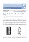 Research paper thumbnail of Pecking a New Stela: A Reading Proposal for Sign 1927st as T'OJ