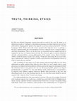 Research paper thumbnail of Truth Thinking Ethics