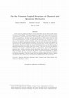 Research paper thumbnail of On the Common Logical Structure of Classical and Quantum Mechanics