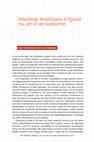 Research paper thumbnail of Oostindie Van Stipriaan Inleiding deel 2