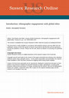 Research paper thumbnail of Introduction: ethnographic engagements with global elites