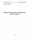 Research paper thumbnail of 200 de proiecte inovative ale administrației publice românești