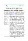 Research paper thumbnail of Effect of Compost and Zeolite at Various Time Periods on Amount of Soil Splash