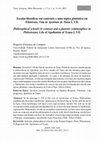 Research paper thumbnail of Escolas filosóficas em contraste e uma tópica platônica em Filóstrato, Vida de Apolônio de Tiana I, VII