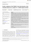 Research paper thumbnail of Further validation of the THINC-it tool and extension of the normative data set in a study of n = 10.019 typical controls.