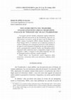 Research paper thumbnail of Non avere fretta nel tradurre. Analisi linguistica delle traduzioni italiane di “Śpieszmy się” di Jan Twardowski