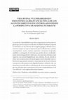 Research paper thumbnail of Vida buena, vulnerabilidad y emociones: la relevancia ética de los acontecimientos incontrolados desde la perspectiva de Martha Nussbaum