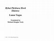 Research paper thumbnail of Bṛhat Pārāśara Horā Shāstra: Lunar Yogas