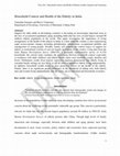 Research paper thumbnail of Household Context and Health of the Elderly in India